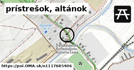 prístrešok, altánok