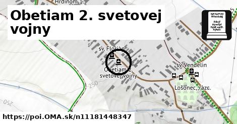 Obetiam 2. svetovej vojny