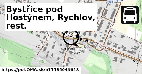 Bystřice pod Hostýnem, Rychlov, rest.