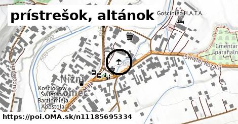 prístrešok, altánok