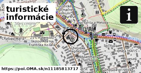 turistické informácie