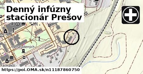 Denný infúzny stacionár Prešov