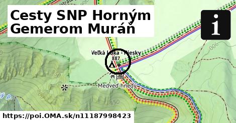 Cesty SNP Horným Gemerom Muráň