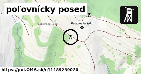 poľovnícky posed