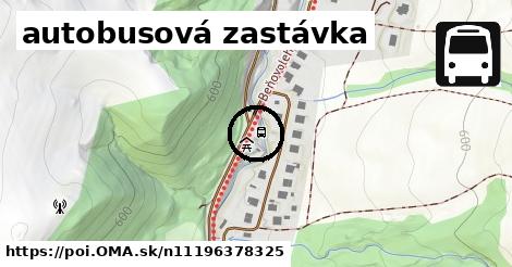 autobusová zastávka