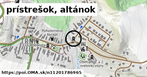 prístrešok, altánok