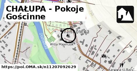 CHAŁUPA - Pokoje Gościnne