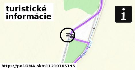 turistické informácie