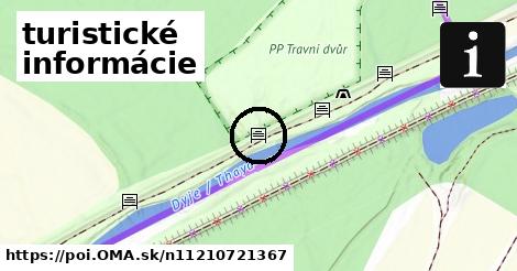 turistické informácie