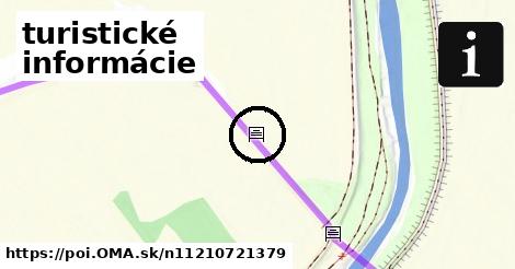 turistické informácie