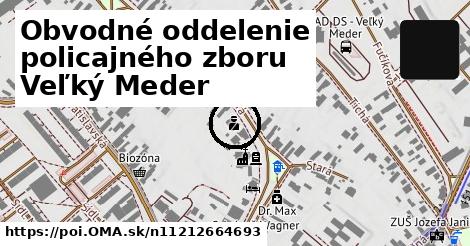 Obvodné oddelenie policajného zboru Veľký Meder