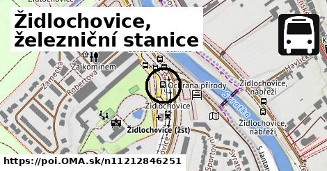 Židlochovice, železniční stanice