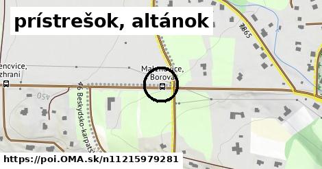 prístrešok, altánok