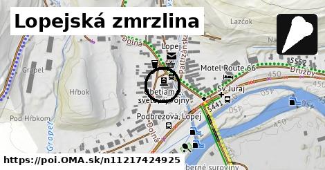 Lopejská zmrzlina