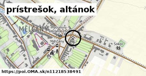 prístrešok, altánok