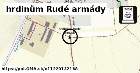 hrdinům Rudé armády