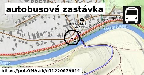 autobusová zastávka