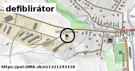 defiblirátor