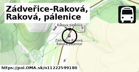 Zádveřice-Raková, Raková, pálenice