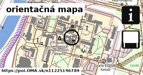 orientačná mapa