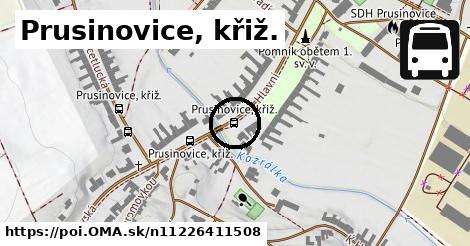 Prusinovice, křiž.