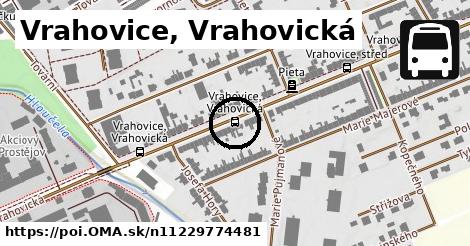 Vrahovice, Vrahovická