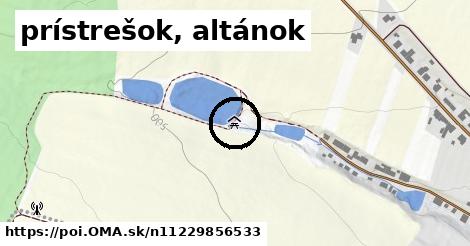 prístrešok, altánok