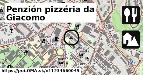 Penzión pizzéria da Giacomo