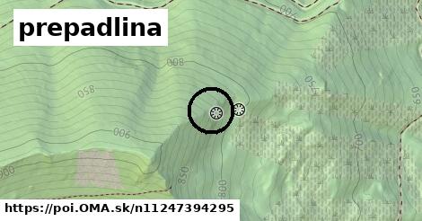 prepadlina