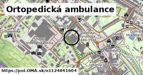 Ortopedická ambulance