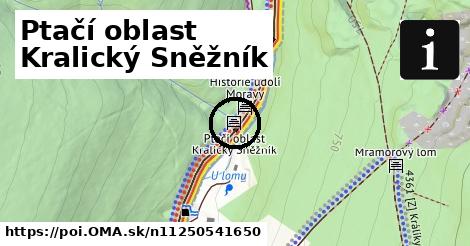 Ptačí oblast Kralický Sněžník