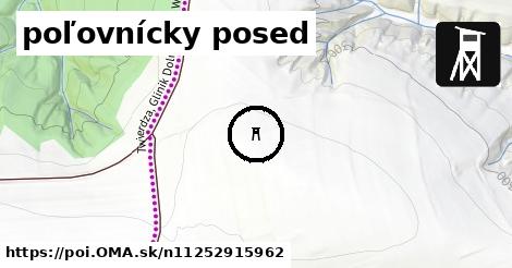 poľovnícky posed