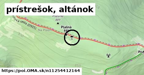 prístrešok, altánok