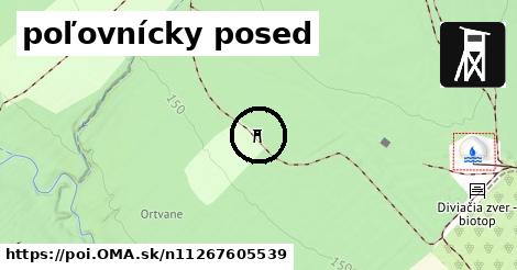 poľovnícky posed