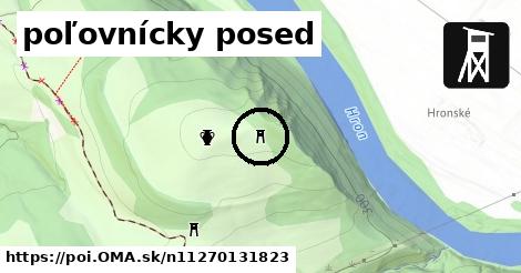 poľovnícky posed