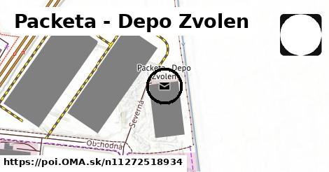 Packeta - Depo Zvolen