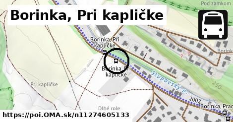 Borinka, Pri kapličke