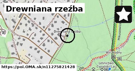 Drewniana rzeźba