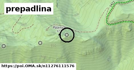 prepadlina