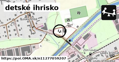 detské ihrisko