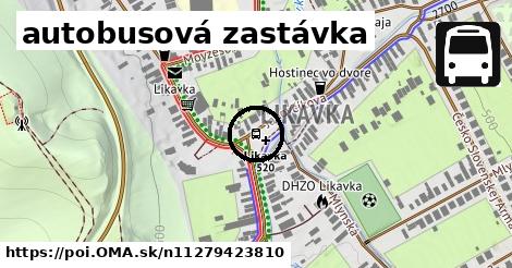 autobusová zastávka