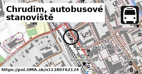 Chrudim, autobusové stanoviště