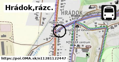 Hrádok,rázc.