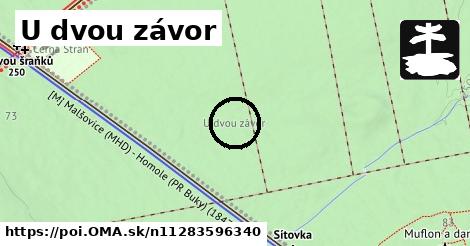 U dvou závor