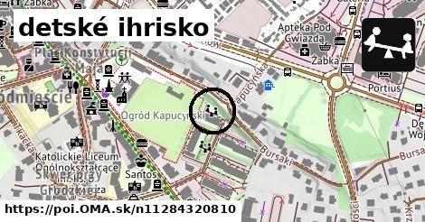 detské ihrisko