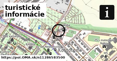 turistické informácie