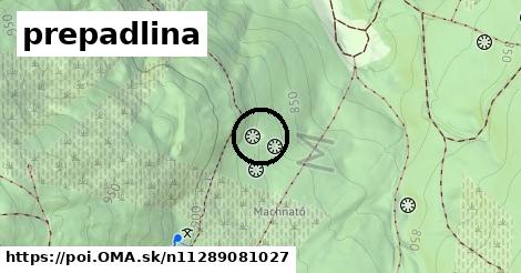 prepadlina