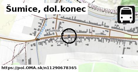 Šumice, dol.konec