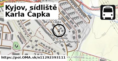 Kyjov, sídliště Karla Čapka