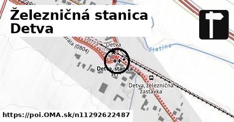 Železničná stanica Detva